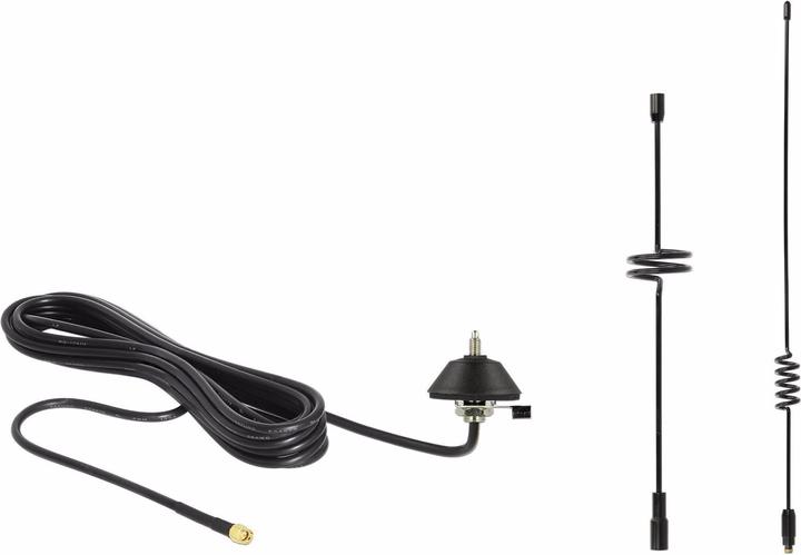 Actual product image Delock LTE antenna with mounting base (GSM, 3G)