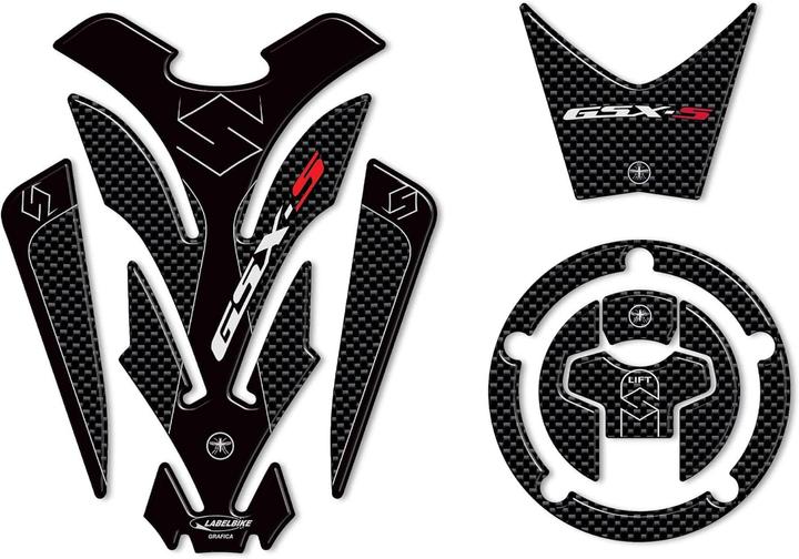 Actual product image Labelbike 3D Harz Aufkleber-Set für Suzuki GSX-S 750