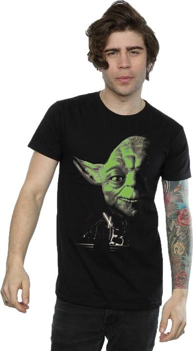 Produktbild Star Wars Yoda Green Face TShirt (L)