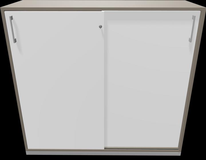 Actual product image Narbutas Choice sliding door cabinet (120 x 40 x 111.5 cm)