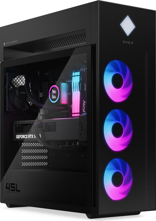 Actual product image HP OMEN Des Komplettsystem (Intel Core Ultra 9 285K, 64 GB, 1000000 GB, GeForce RTX 5080)