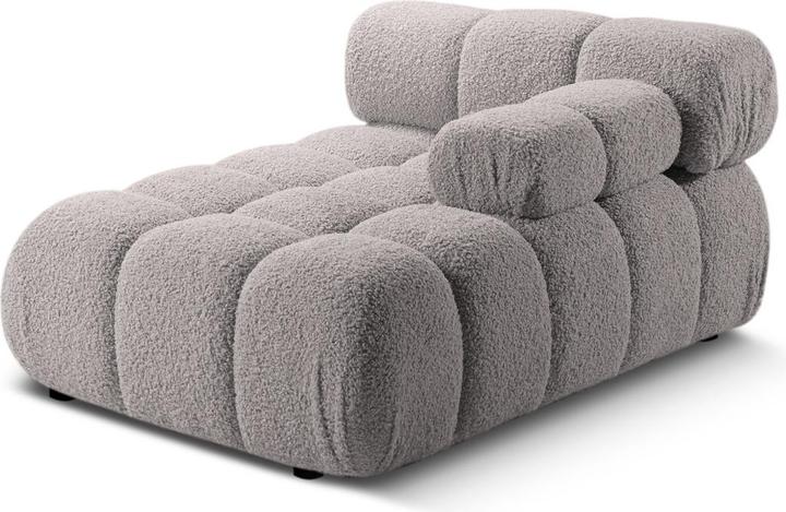 Immagine prodotto Micadoni Chaise Longue destra in velluto, "Bellis", 1 posto, 155x94x70 Realizzata in Europa (Lettino)
