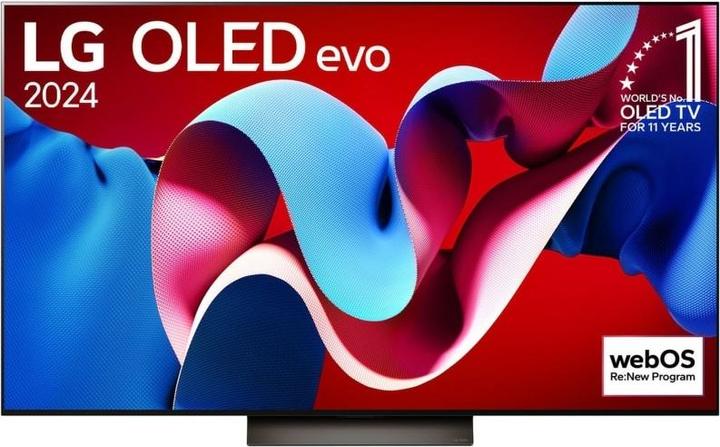 Actual product image LG OLED65C47LA 165cm 65" 4K OLED Smart TV set (65", C4, OLED, 4K, 2024)
