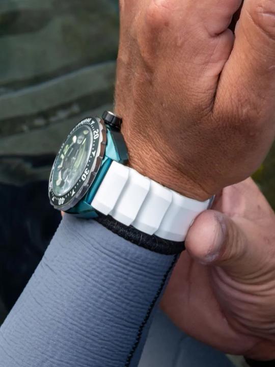 Actual product image Nubeo NB-6092-02 Sphyrnidae Limited (Diving watch)