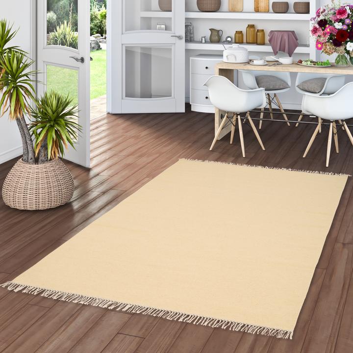 Actual product image Pergamon Wool nature carpet Kelim Mila (90 x 160 cm)