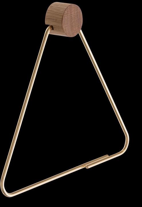 Actual product image Ferm Living Brass Toilet Paper Holder