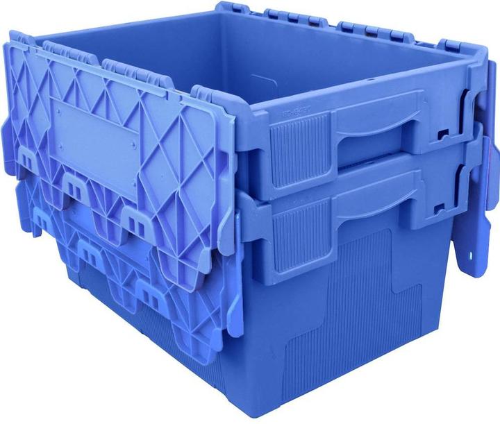 Image du produit Viso Boîte à couvercle rabattable (L x l x H) 600 (600 x 400 x 320 mm, 50 l)