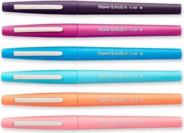 Immagine prodotto Paper Mate Flair M vacanza tropicale (Multicolore, 6 x)