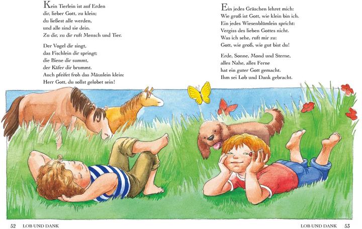 Produktbild Die schönsten Kindergebete (Deutsch, Schwager & Steinlein Verlag, 2023)