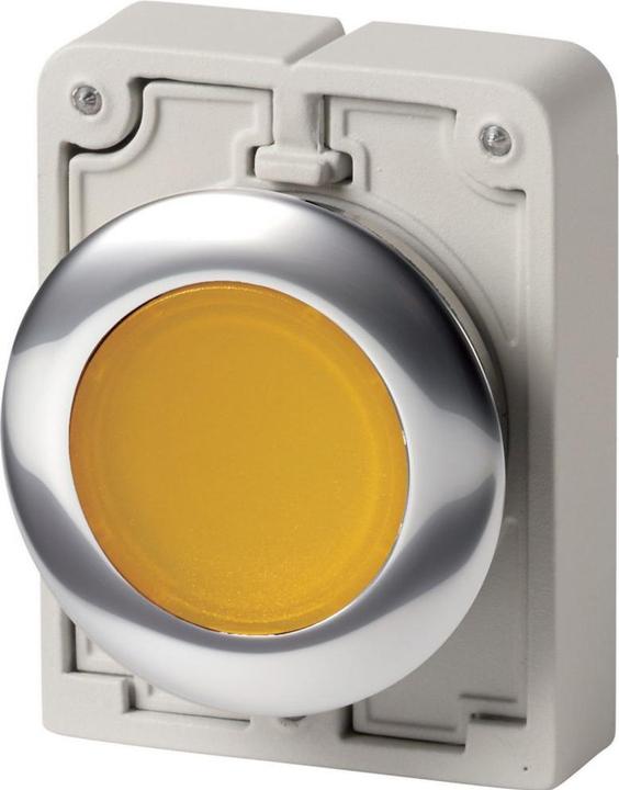 Actual product image Eaton Illumin pushbutton act 30mm flat yel