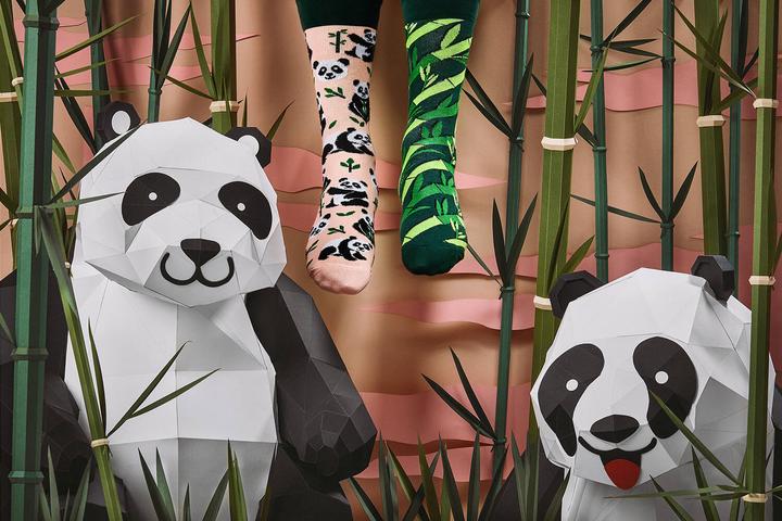Actual product image Many Mornings Sweet Panda (Single pack, 35 - 38)