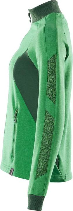 Image du produit Mascot Sweat-shirt zippé pour femme Accelerate vert gazon/vert taille 2XL (XXL)
