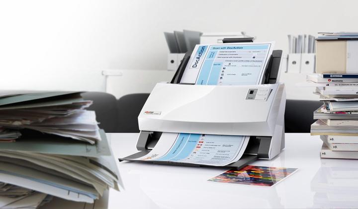 Produktbild Plustek SmartOffice PS406U, A4-Dokumenten Scanner (USB)