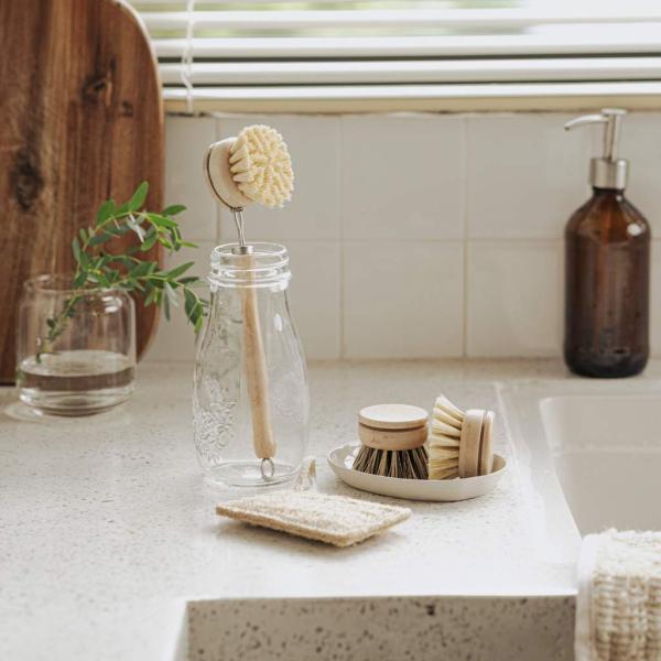 Actual product image Jungle Culture Bamboo dishwashing brush set | Dishwashing brushes, 4 pcs. (4 pcs.)