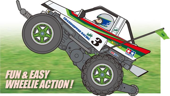 Produktbild Tamiya Comical Grasshopper WR-02CB 2WD (Kit)