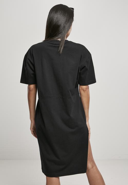 Actual product image Urban Classics Ladies Organic Oversized Slit Tee Dress (3XL)