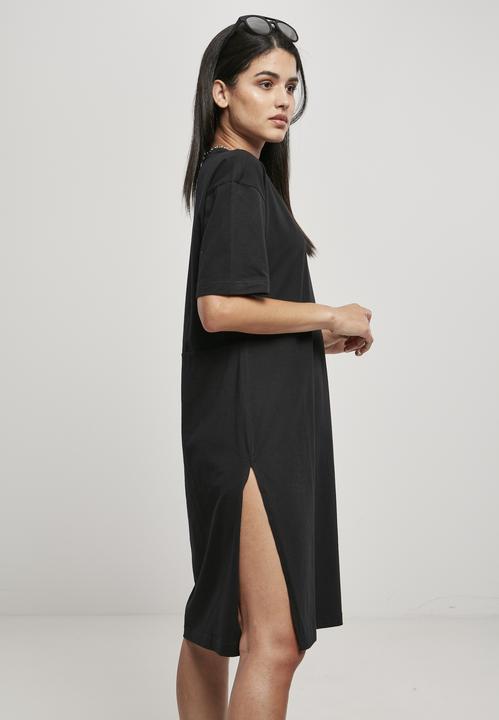 Actual product image Urban Classics Ladies Organic Oversized Slit Tee Dress (3XL)