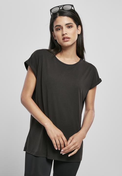 Actual product image Urban Classics Ladies Organic Oversized Slit Tee Dress (3XL)