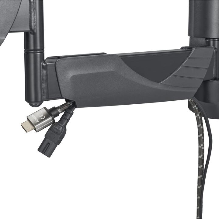 Actual product image Hama TV wall bracket, swivel, tilt, extendable, 122 cm (48") up to 35 kg (Wall, 48", 35 kg)