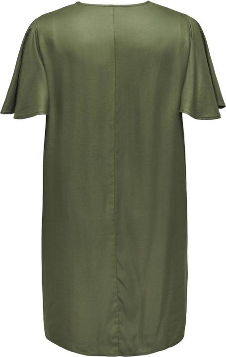 Produktbild Only Curvy V-Ausschnitt Kleid mit kurzen Ärmeln (54)
