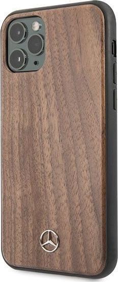 Produktbild Mercedes MEHCN65VWOLB iPhone 11 Pro Max Hard Case, Red / Brown Wood Line Walnut (Apple iPhone 11 Pro Max)