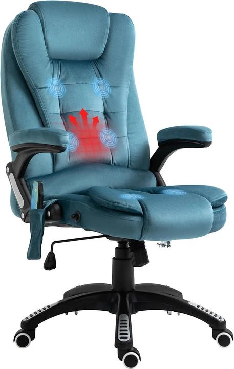 Immagine prodotto Vinsetto Sedia da ufficio con funzione massaggio e calore