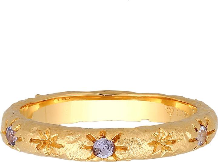 Image du produit Haze & Glory Ring Bandring Stern Tansanite - Starlover 925 Silber (54, Argent 925)