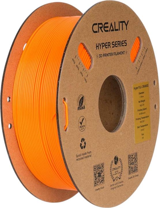Immagine prodotto Creality Hyper PLA (PLA, 1.75 mm, 1000 g, Arancia)