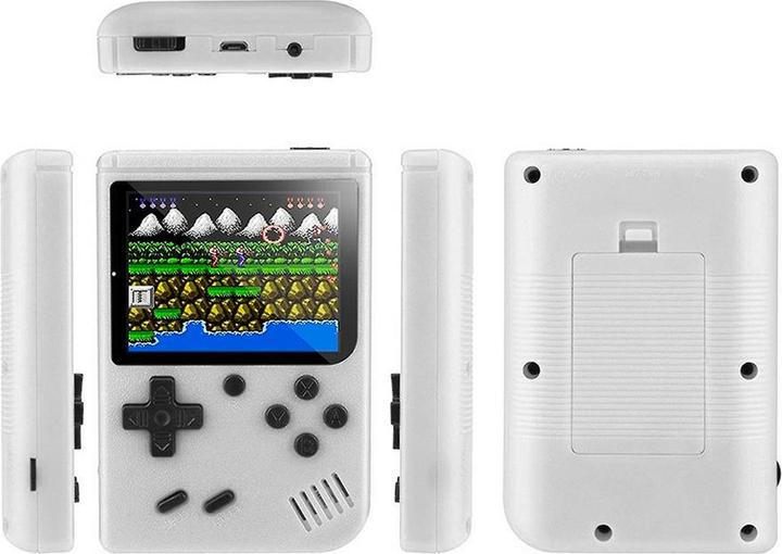 Actual product image VR Shinecon Handheld retro console with 400 games