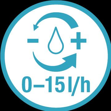 Produktbild Gardena Regulierbarer Reihentropfer (10x) (Tropfbewässerung Tropfer)