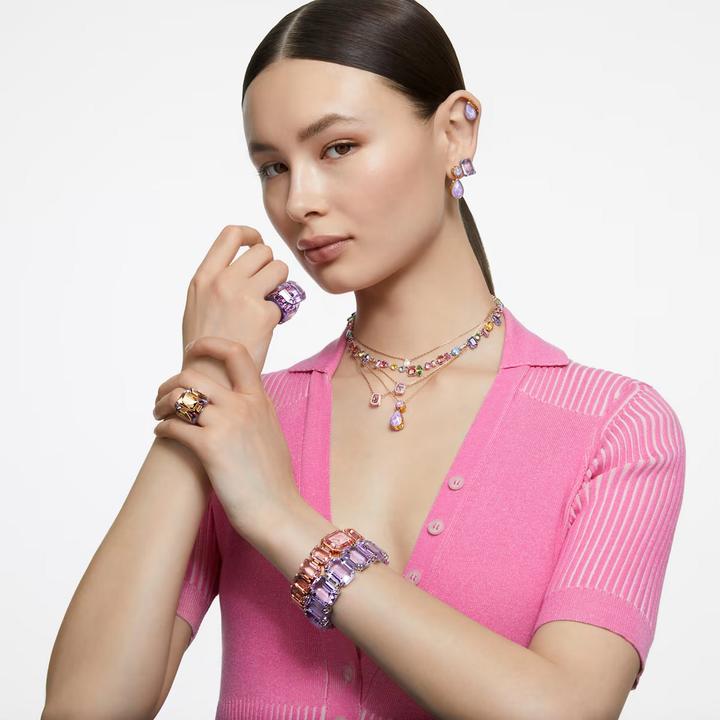 Image du produit Swarovski Millenia Collier Violet Rosé (Métal Swarovski, 41 cm)