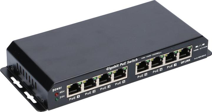 Immagine prodotto Extralink Switch di rete EX.1025 Gigabit Ethernet L2 non gestito (10/100/1000) Power over Ethernet (8 Porti)