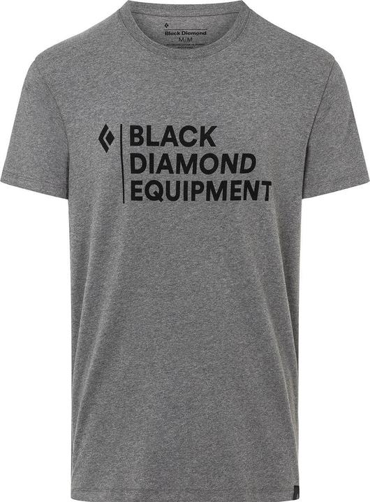 Black Diamond Stacked Logo T-Shirt (S, XL)