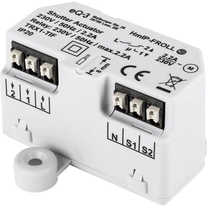 Actual product image Homematic IP Set of 3 UP shutter actuators (Shutter actuator)