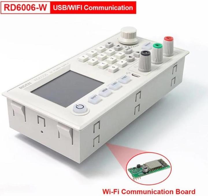 Actual product image RD Tech RD6006-W programmable laboratory power supply DC-DC converter 60V 6A 360W