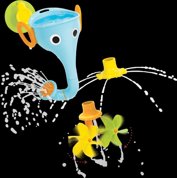 Immagine prodotto Yookidoo Gioco da bagno "Elefante", blu