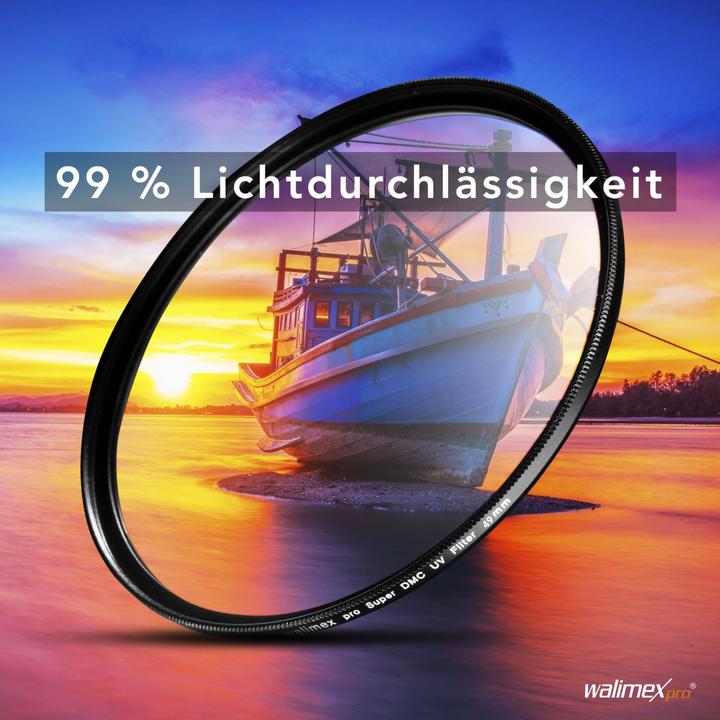 Actual product image Walimex pro per UV filter Slim Super DMC 49mm (49 mm, UV filter, 49 mm)