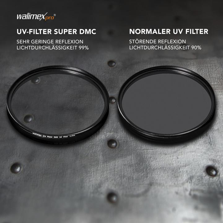 Produktbild Walimex pro pro UV-Filter Slim Super DMC 55mm (55 mm, UV-Filter)