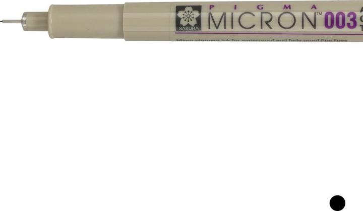 Actual product image Sakura Pigma Micron (Black, 1 x)
