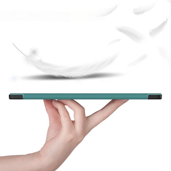 Actual product image Cover-Discount Galaxy Tab S9 Ultra - Tri-fold Smart Case turquoise (Galaxy Tab S9 Ultra)