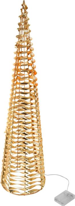 Image du produit H & S Collection Pyramide lumineuse de Noël avec micro LED et minuterie, H 80 cm