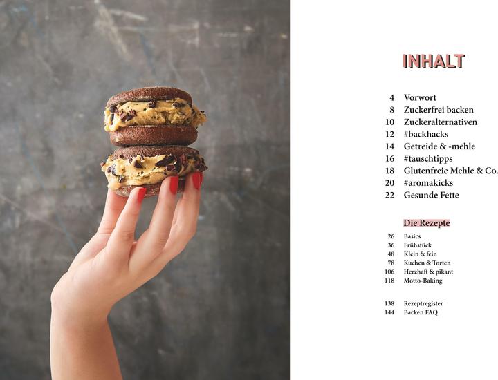 Produktbild Zuckerfrei Backen (Deutsch, Hannah Frey, 2018)