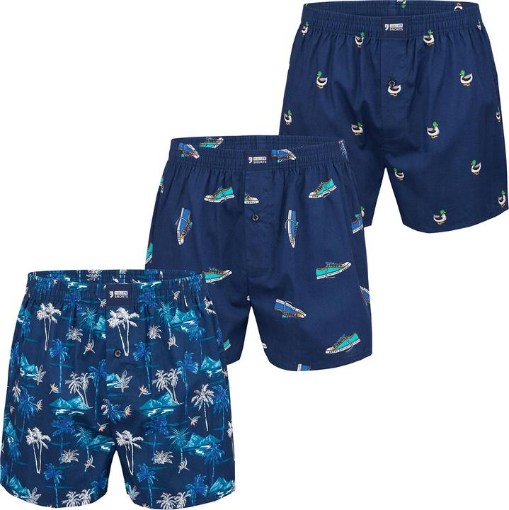 Happy shorts Boxer Print Sets