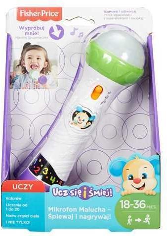 Immagine prodotto Fisher-Price Mikrofonas Malucha - Śpiewaj i nagrywaj! (FBP38)