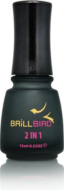 BrillBird 2 in 1 Grundier und Versiegelungslack – 15ml