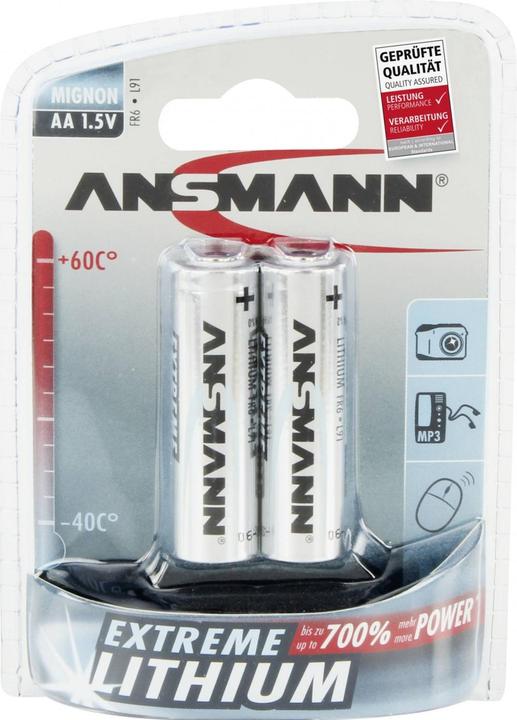 Immagine prodotto Ansmann Mignon (2 pz., AA, 2850 mAh)