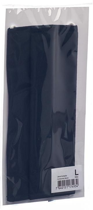 Produktbild Jakob Schlaepfer Testex Community Maske L navyblau (1 x)