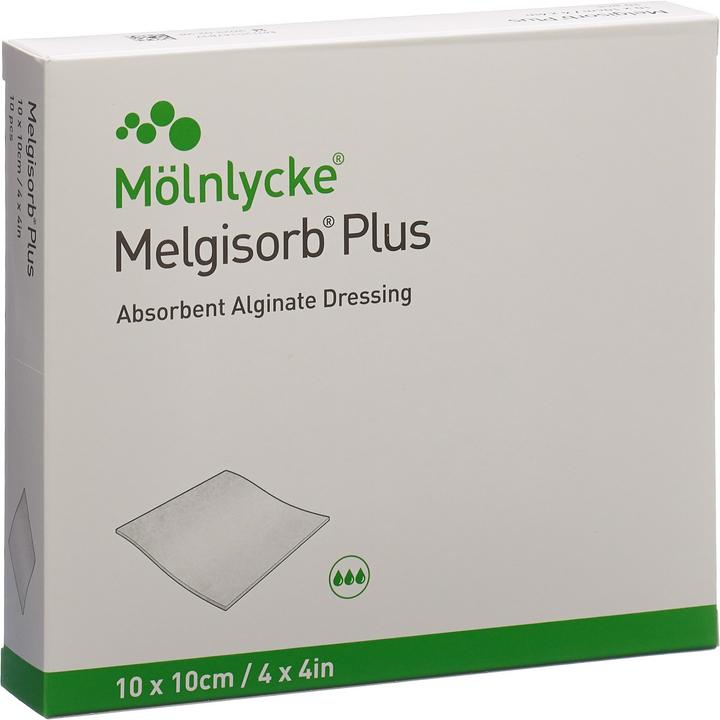 Mölnlycke Alginat Verband 10x10cm steril