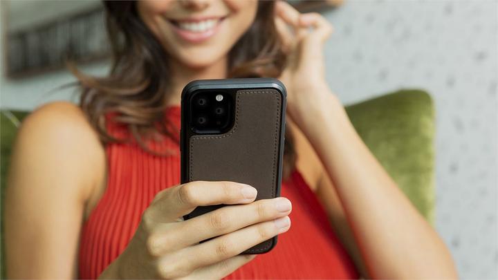 Image du produit TwelveSouth Étui en cuir BookBook pour iPhone 11 (6.1") Marron (Apple iPhone 11)