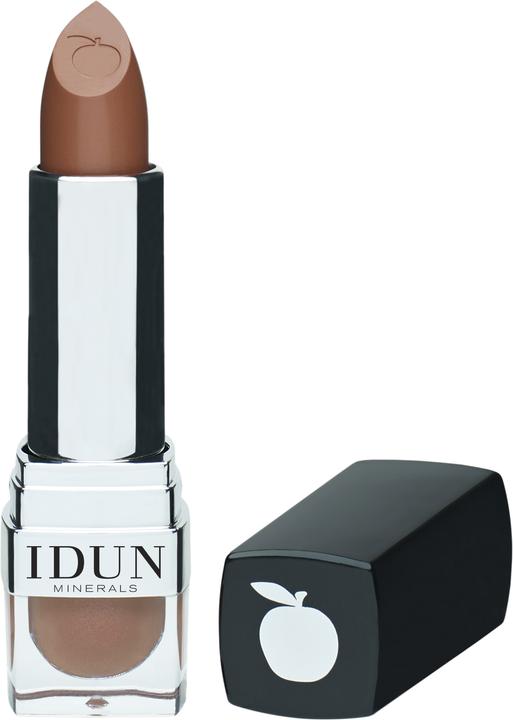 Actual product image IDUN Minerals Lipstick Krusbär Matte (Beige, Brown)